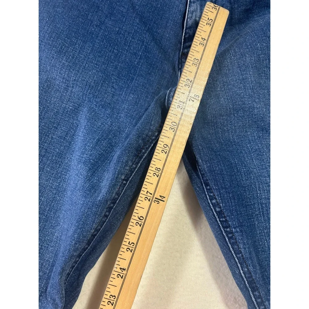 Urban Star Premium Apparel Mens Straight Leg Blue Jeans 34x32 Stretch Denim